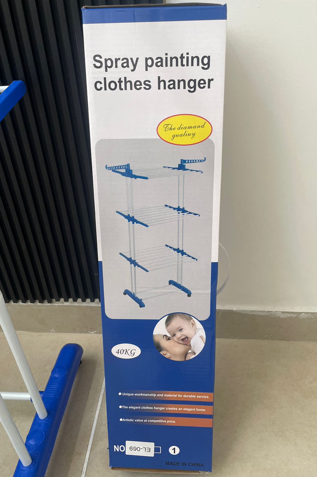 Miniatura 3 de Tendedero Ropa Perchero Plegable Colgado